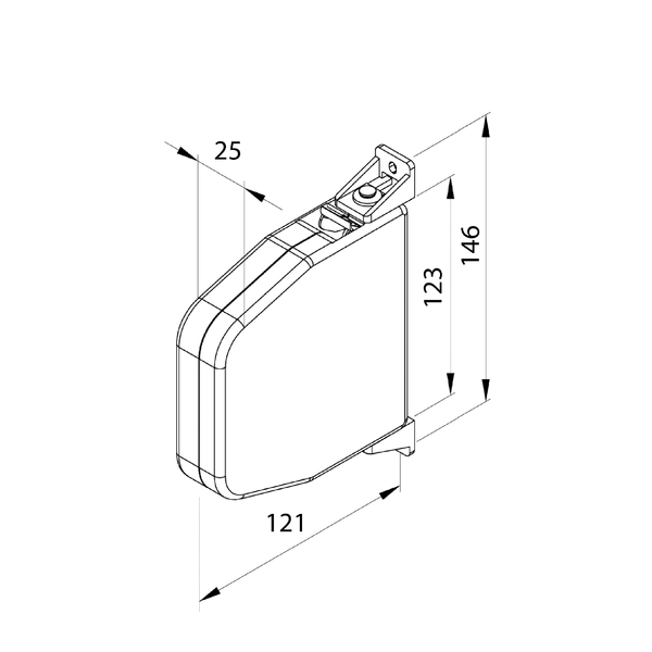 Outside strap box coiler 14 mm